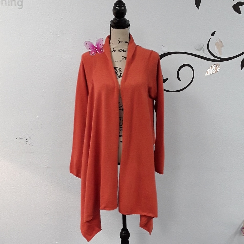 100% cashmere open sweater    0975P6
